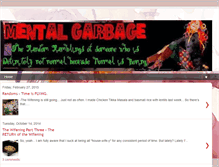 Tablet Screenshot of mentalgarbage.com